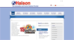 Desktop Screenshot of haison.com.vn
