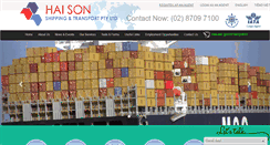 Desktop Screenshot of haison.com.au